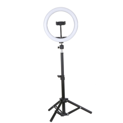 Luce DC5V 7W LED rotonda selfie lampada fotocamera con USB telescopico treppiede Alimentato Operated 10 livelli regolabili temperatura di brillanza precio