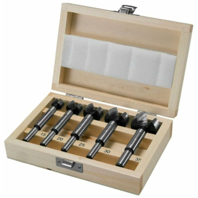 Punte a fresa set 5 pz d.15>35 - PRIVATE LABEL