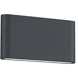 ITALIA APPLIQUE THAMES II DA ESTERNO LED BI-EMISSIONE 4,5W LUCE CALDA 3000K IN PRESSOFUSIONE DI ALLUMINIO COLORE ANTRACITE 227660242 - Trio Lighting en oferta
