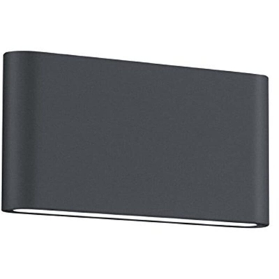 ITALIA APPLIQUE THAMES II DA ESTERNO LED BI-EMISSIONE 4,5W LUCE CALDA 3000K IN PRESSOFUSIONE DI ALLUMINIO COLORE ANTRACITE 227660242 - Trio Lighting