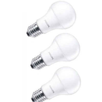 Philips Consumer 3 Lampadine A Goccia Led 14W Luce Calda 2700K Attacco Grande E27 Led100Wwsmdisx3