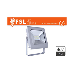 proiettore per esterni 120° 20 watt 220-240 volt A+ CE IP65 bianco naturale esterno grigio no lif fl680smd20w40k - FSL en oferta