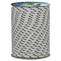 Corderie Italiane 001038887 Treccia Nautica, 6 mm, 250 Metri, Bianco con Segnalino Blu precio