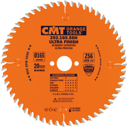 CMT 292.165.56H Lama Circolare per Taglio di Precisione per Macchine Portatili, Metallo/Grigio características