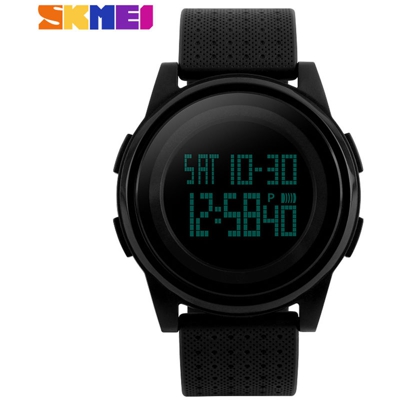 SKMEI 5ATM resistente Casual Fashion Digitahi di sport dell'orologio Classy leggero Guarda con il calendario