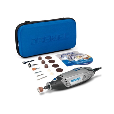 DREMEL 3000 130W Con 15 Accessori + Custodia con cerniera - F013 3000 JA