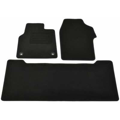 Set Tappetini per Auto 3 pz per Citroen Jumpy III DC compleet - VIDAXL