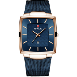 RICOMPENSA RD62009M Movimento al quarzo uomini della vigilanza 3ATM impermeabile Luxury Business semplice orologio da polso ultra sottile precio