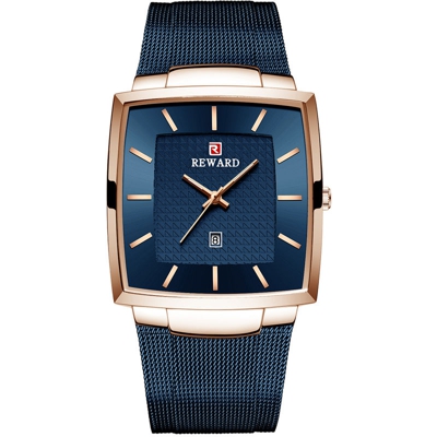 RICOMPENSA RD62009M Movimento al quarzo uomini della vigilanza 3ATM impermeabile Luxury Business semplice orologio da polso ultra sottile