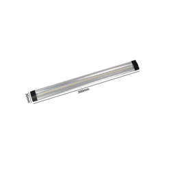 Lampada Barra Led in alluminio 300mm 3W 12V DC Bianco Caldo per Cucina Armadio Corridoio Mensola Vetrina Luci Notte - LEDLUX características