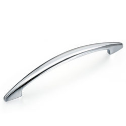 Maniglie delle porte del guardaroba, Maniglia del cassetto, argento, 128mm - LEEDIS precio