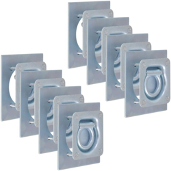 Anelli di Ancoraggio per Rimorchi 8 pz Acciaio Zincato 2000 kg - VIDAXL características