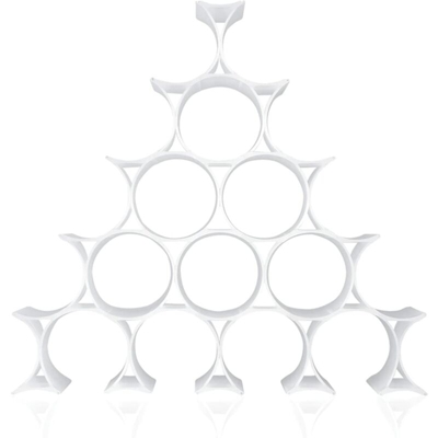 Portabottiglie, 16 Pezzi, Confezione da 1 Pezzo, Opalino - Kartell