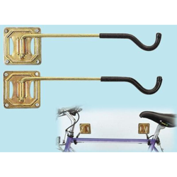 Coppia Supporti Portabici Minutex 821 A Parete Zincati en oferta