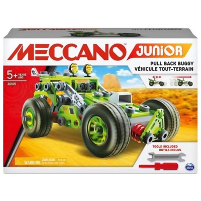 Meccano Junior Deluxe Veicolo Pull-Back Buggy