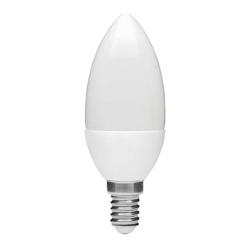 Lampada Oliva a Led Duralamp 3,2W attacco E14 6000K L037C características