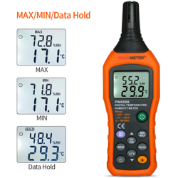 PEAKMETER, termometro digitale e igrometro, PM6508 en oferta