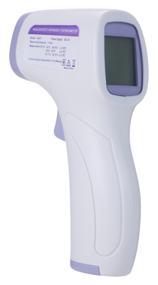 Senza contatto uomini armati temperatura frontale tenute a infrarossi Termometro / termometro della fronte del bambino / adulto / anziano con