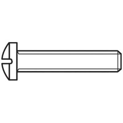 TOOLCRAFT 827126 Viti a testa bombata M2 5 mm A croce Philips DIN 7985 Acciaio galvanizzato zinco 100 pz.