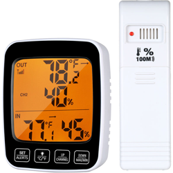 Indoor e outdoor igrometro temperatura  - ASUPERMALL en oferta