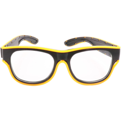 Standard LED YJ012 delle lenti degli occhiali 10 colore trasparente opzionale USB wireless bicchieri Sparkler del partito di ricarica bicchieri características