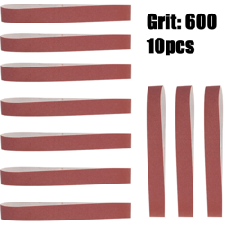 10pcs 740 * 40mm nastri abrasivi 60-600 Grit molatura e lucidatura di ricambio per smerigliatrici angolari, 600# - ASUPERMALL en oferta