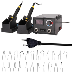 Luohua poker macchina utensile termostato bordo carta di riso macchina paranco elettrocauterizzazione penna pirografia ferro trasferimento di calore en oferta