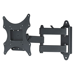 Soporte mobile a doppio braccio per schermi piatti da 13' a 37' . Colore Nero 60.967 8430552138258 - Electro Dh en oferta