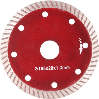 Fetta diamantata, lama per sega, re in ceramica, 105X20X1.3mm - ASUPERMALL