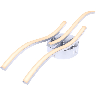 Tre onda 18W caldo Sospensione LED bianco - ASUPERMALL