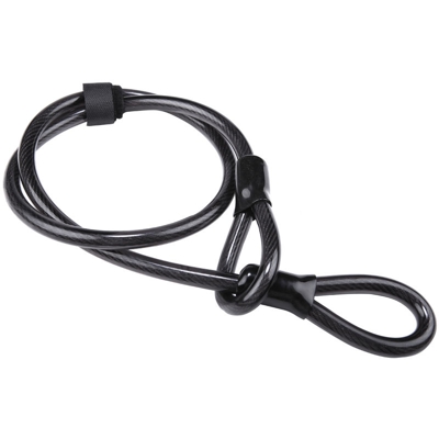 12mm / 0.5in bici Cavo d'acciaio 115 centimetri / 3.8ft biciclette Flexible Cable Lock - ASUPERMALL