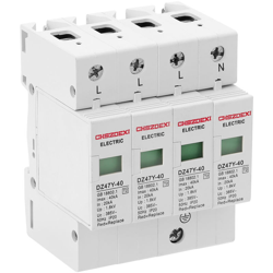 Fase di alimentazione a quattro fili assorbitore protezione da fulmini 385V 4P-40KA 220V UE - ASUPERMALL en oferta