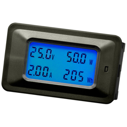 Tensione e amperometro, test dei parametri elettrici, quattro display su uno schermo, PC05-20A - ASUPERMALL en oferta