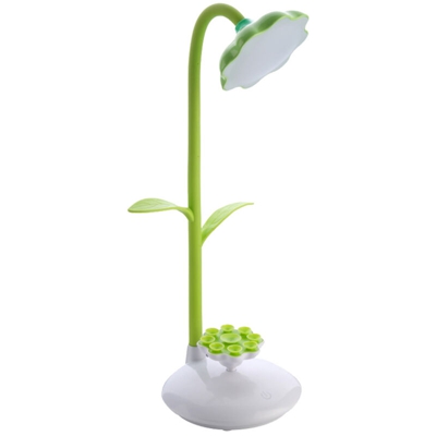 usb Girasole lampada da tavolo lampada da tavolo studente portacellulare notte verde chiaro - ASUPERMALL