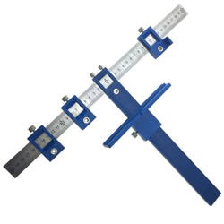 Falegnameria posizionamento dei punzoni, registrabile, 40 * 5 * 5cm - ASUPERMALL en oferta