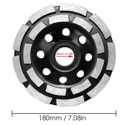 Di diamante di rettifica a disco Abrasivi calcestruzzo Materiali di consumo diamante Grinder Wheel lavorazione dei metalli taglio Massoneria Wheels