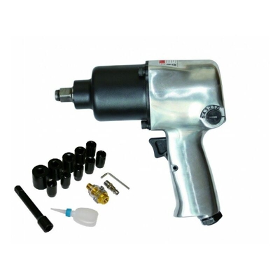 Varan Motors - SPT-10303k AVVITATORE AD ARIA COMPRESSA 1/2'' 576NM 17 PZ PISTOLA PNEUMATICA