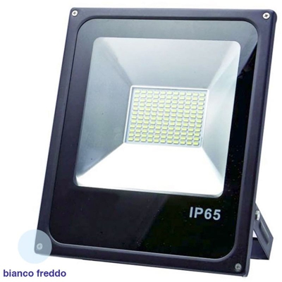 Faro Led Faretto Resa Alta Luminosita Ip65 Slim Luce Fredda Esterno Smd 50W - HOUSECURITY