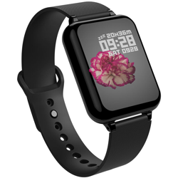 B57 B colore tasso di pressione orologio da polso intelligente movimento contapassi chiamata di promemoria musica remota nuoto impermeabile en oferta