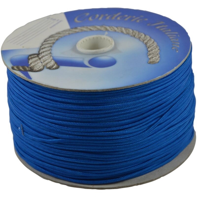 Corderie Italiane 006036661 Cordino Colorato Hobby, Azzurro, Diametro 3 mm, 200 m
