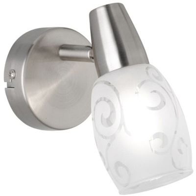 ITALIA APPLIQUE COLMAR ATTACCO PICCOLO E14 CROMO R80021007 - Trio Lighting