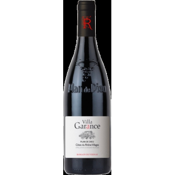 CÔTES DU RHÔNE VILLAGES PLAN DE DIEU VILLA GARANCE 2017 - ROMAIN DUVERNAY