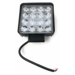 Faro 48W Quadrato Faretto Led Da Lavoro 16 Led Da 3W Di Profondità Auto Barca - TEMPO DI SALDI precio