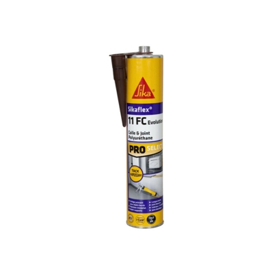 SIKA Sikaflex 11 FC + Mastice adesivo Evolution - Marrone - 300ml
