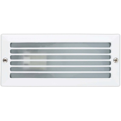 Faro Segnapasso Da Incasso Rettangolare Con Griglia Colore Bianco 40W Attacco E27 71480 características