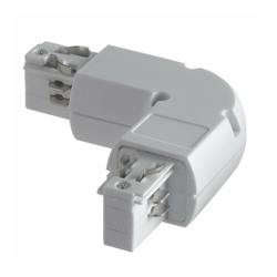 Connettore per binari guida a forma di elle bianco - LED-TRACK-L - INTEC características