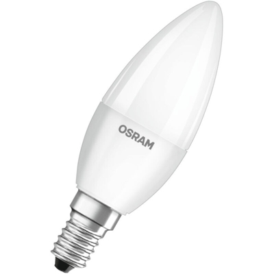 Lampada Ledvance led oliva E14 5,7W 2700K luce calda VCB40827SE1 - OSRAM