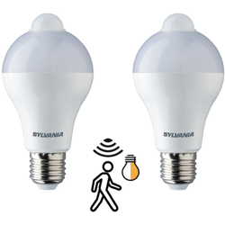 Lampadina Intelligente Led Con Sensore Di Presenza E27 Bianco Caldo 3000K 12W 1055Lm A+ Sylvania 2 Pezzi - NEDIS en oferta