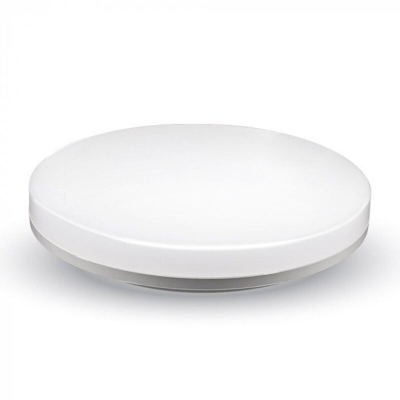 Plafoniera LED SMD 15W Trimless soffitto circolare IP44 1250LM VT-8033 - SKU 1388 Bianco Caldo 3000K - V-TAC