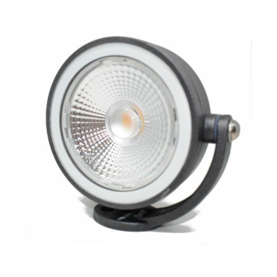 Lampada CLOCK Ø 120 LED 10W 3000K Grigio 4664GR3K - Goccia